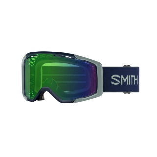Smith Fahrradbrille Rhythm MTB (ChromaPop-Anti-Fog-Scheibe) midnightnavyblau/sagegrün - 1 Brille